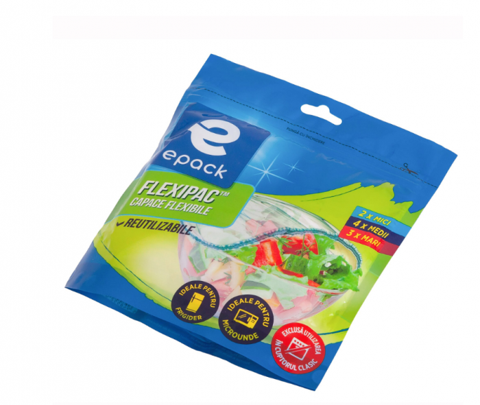 Capace flexibile reutilizabile Epack Flexipac, 9 buc [2]