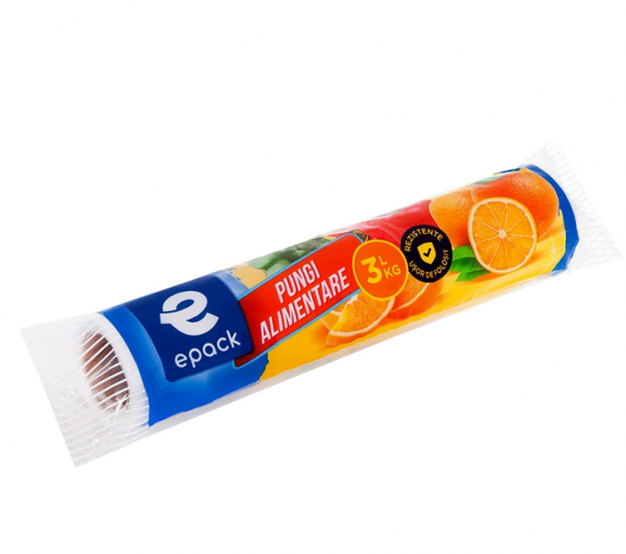 Pungi pentru păstrarea alimentelor 3L/3KG 100buc/rola [2]