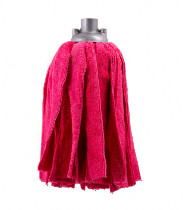 Rezerva mop Misavan, microfibra, Fucsia, marime M - 90016219 [2]