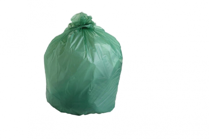 Saci Menajeri OTI pentru Colectare Selectiva, Sticla, Capacitate 60L, 76x60 cm, 20 Buc/Rola, Culoare Verde, Articole Menaj [2]