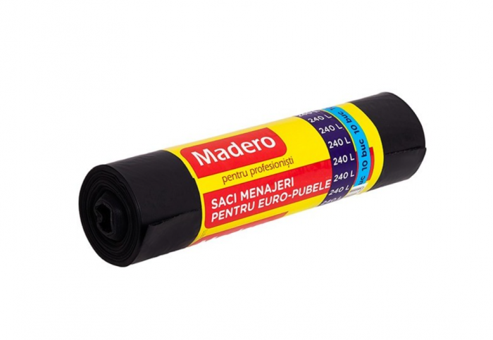 Saci menajeri Madero 240L, Europubelă, 10buc/rola [3]