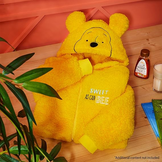 Salopetă Disney,Winnie drăgălașă pentru fete si baieti 5-6 ani, galbenă, [5]