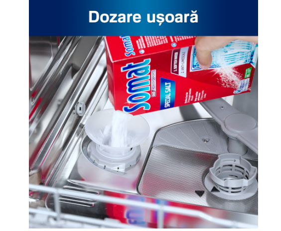 Sare dedurizanta Somat 3X Action pentru masina de spalat vase, 1.5 kg [2]