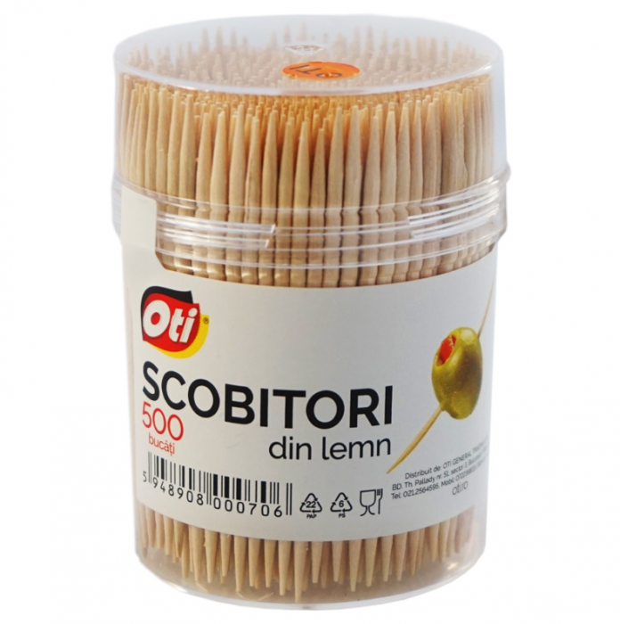 Scobitori OTI in tub de plastic, 500 buc./tub [2]