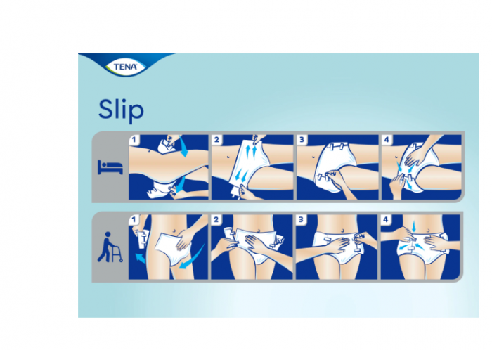 Scutece pentru incontinenta adulti, Tena Slip Plus, marime L, 30 bucati [3]