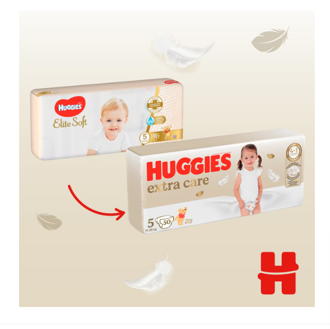 Scutece Huggies Extra Care 5, 11-25 kg, 50 buc [2]