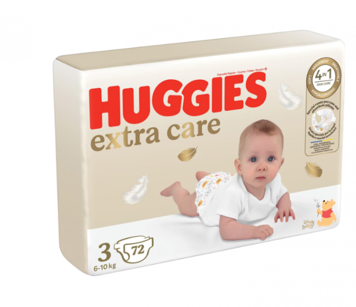 Scutece Huggies extra care 3, 6-10 kg, 72 buc [3]