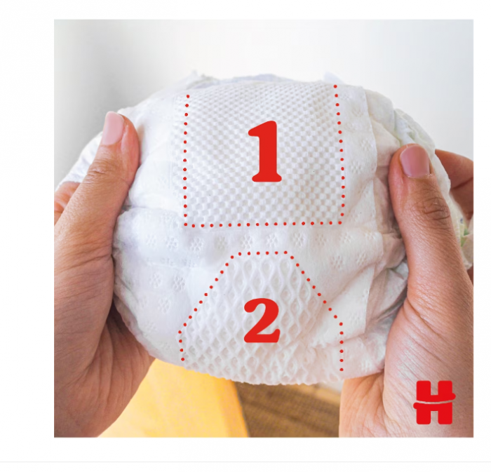 Huggies Scutece Huggies, Extra Care Convi, Nr 2, 3-6 kg, 24 buc [3]