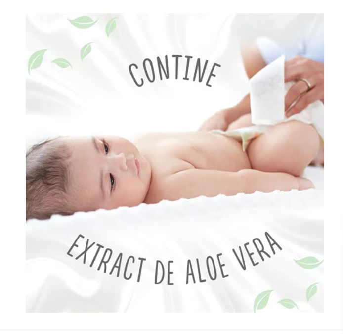 Servetele umede Huggies Natural Care, 2+1 pachete, 168 buc [3]