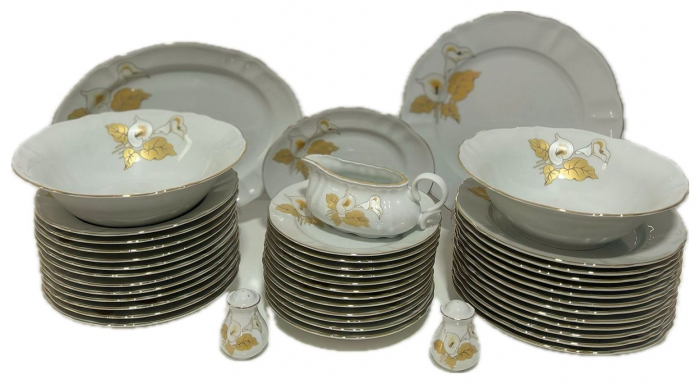 Serviciu de Masa pentru 12 Persoane, 44 piese rotund, Apulum, Cala valurit [4]