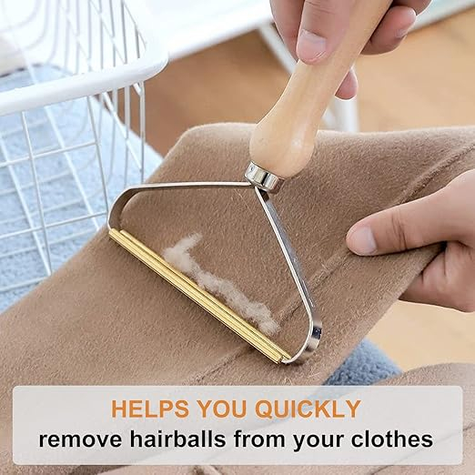Remover portabil tip racleta pentru scame & par pentru animale – anti-alunecare, fara riscul ranirii mainilor [5]