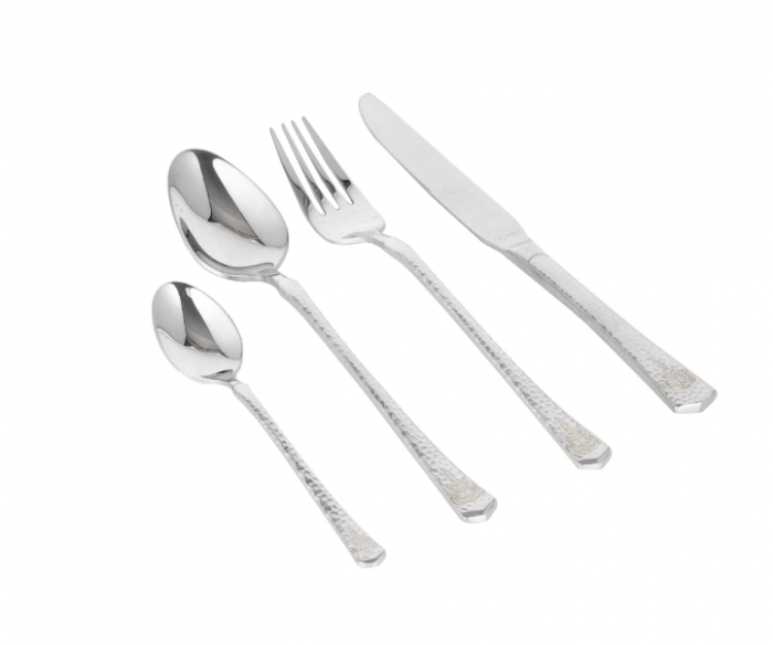 Set 24 tacamuri cu model, stainless stell, pentru 6 persoane, RAWI-24MF [3]