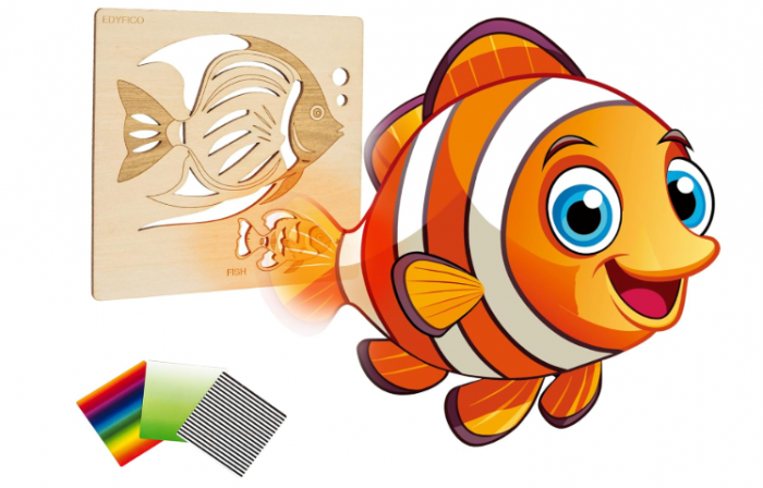 Joc Montessori din lemn cu sireturi si modele de animale ,   puzzle educativ pentru copii, dezvoltare motricitate fina