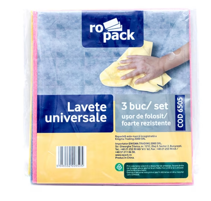 Lavete universale Ropack, 3 buc set