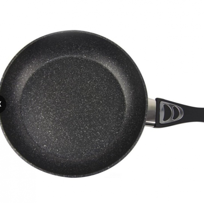 Set 3 tigai din aluminiu forjat fara capac, marmorate, 20/24/28cm, Bohmann [6]