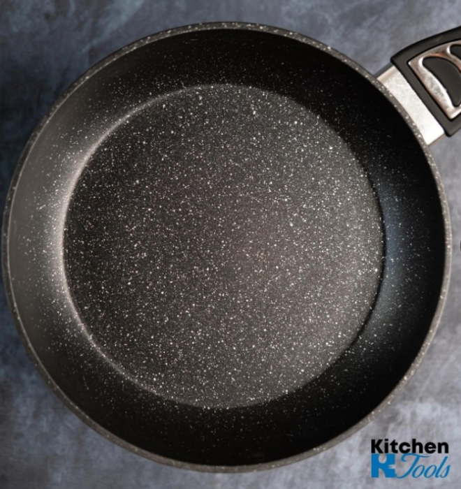 Set 3 tigai din aluminiu forjat fara capac, marmorate, 20/24/28cm, Bohmann [5]