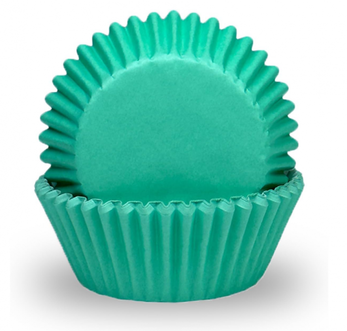 Set 300 Forme pentru Brioșe și Cupcakes, Hârtie Alimentară, verde, Rezistente la Căldură [3]