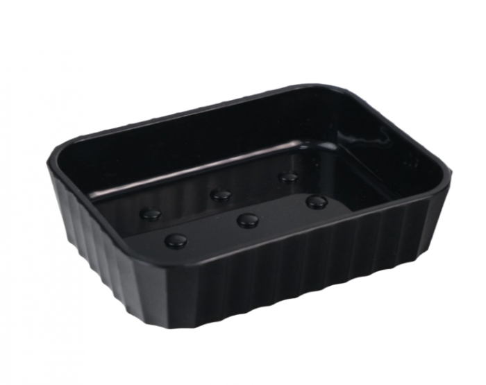 Sapuniera de baie, Savoniera Plastic, Wei [2]