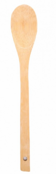 Set 6 bucati, linguri din lemn de bambus, 23cm lungime [3]