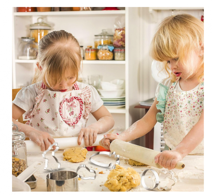 Set 10 decupătoare biscuiți Paște – inox alimentar, diverse forme (iepure, miel, floare, morcov, pui) [5]
