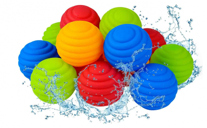 Set baloane apa, reutilizabile, multicolore, bombe pentru apa cu autoumplere, usor de umplut, 12 bucati [2]
