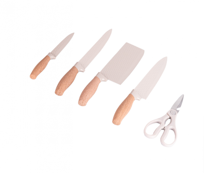 Set cinci cutie cu suport, crem, RAWI-607 [3]