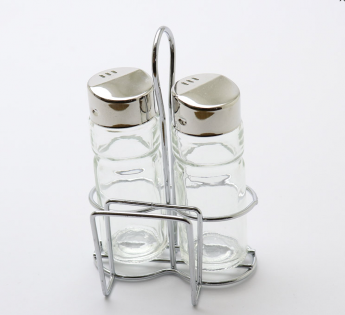 Set condimente, 4 piese, suport inox [2]