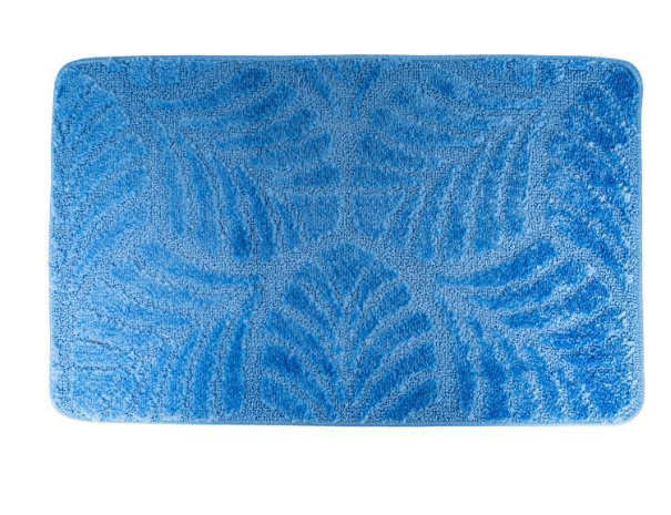 Set covoras de baie 3 piese, polipropilena, 100x60, 60x50, 40x60, Albastru Deschis [2]