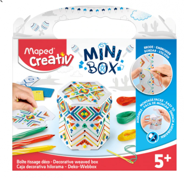Set Creativ, Mini box, cutie crosetata, Maped [4]