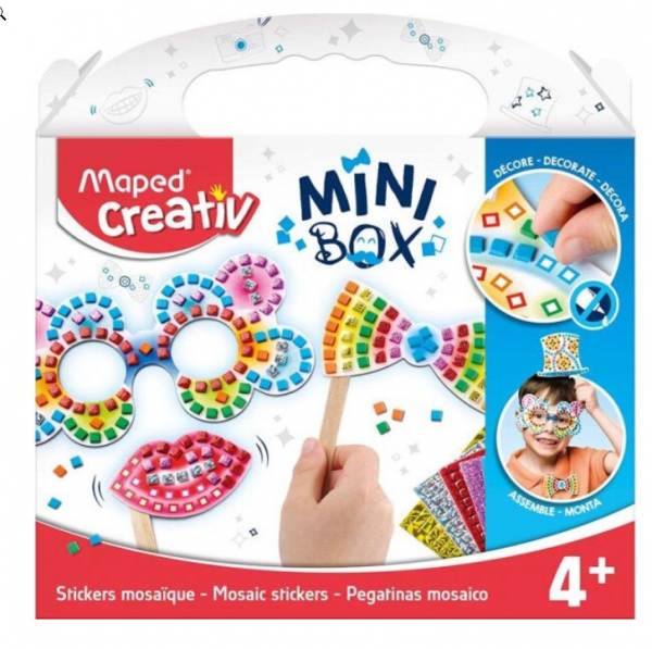 Set Creativ, Mini box, stickere mozaic, Maped [2]