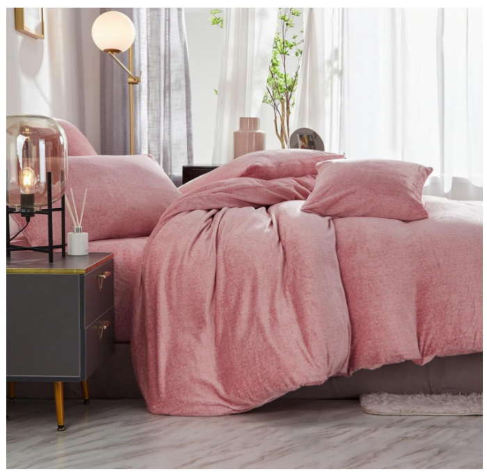 Set husa pilota, termică, 3 piese, 135x200 cm „Cashmere Touch” – microfibră plușată, pilotă + 2 fețe de pernă, extra cald, cu fermoar [2]