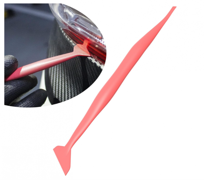 Set pentru montaj folie auto 4‑în‑1 – racletă felt, stick, cutter și cuțit utilitar [4]