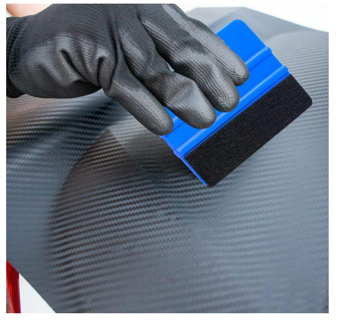 Set pentru montaj folie auto 4‑în‑1 – racletă felt, stick, cutter și cuțit utilitar [5]