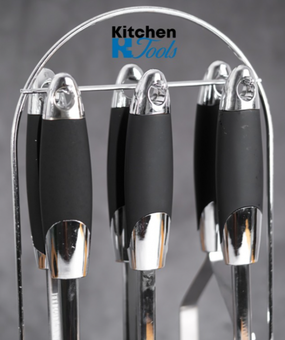Set ustensile 7 piese Bohmann, suport inclus [3]