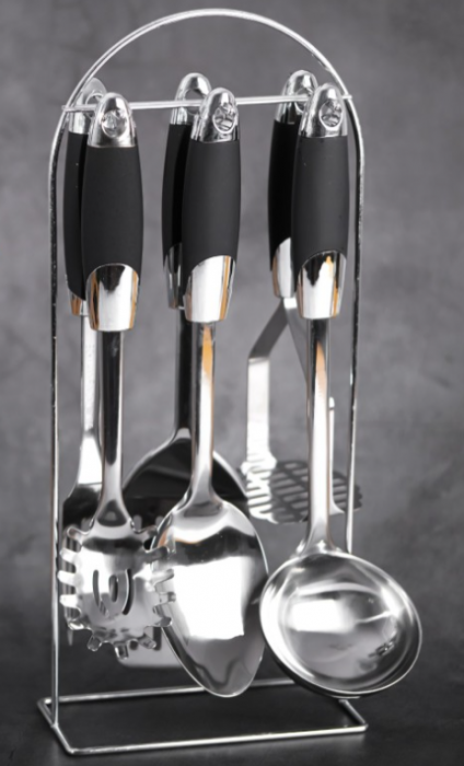 Set ustensile Bohmann BH 7760, 7 piese, suport inox [3]