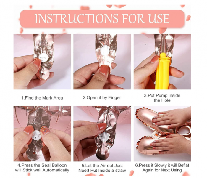 Setul de baloane pentru petreceri Happy Birthday Balloons  10 ani [5]