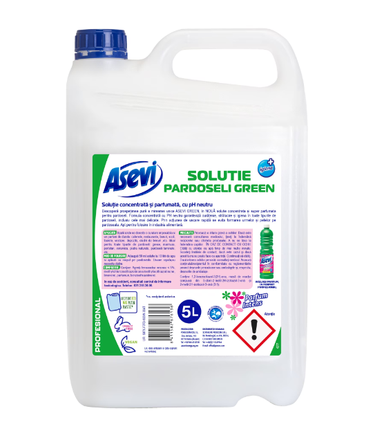 Solutie Pardoseli Asevi Profesional Green 5L [2]