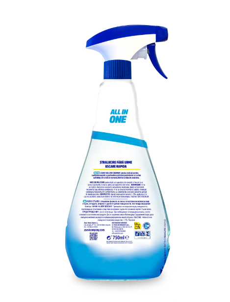 Solutie Geamuri Asevi Glass Stralucire 750ml [2]