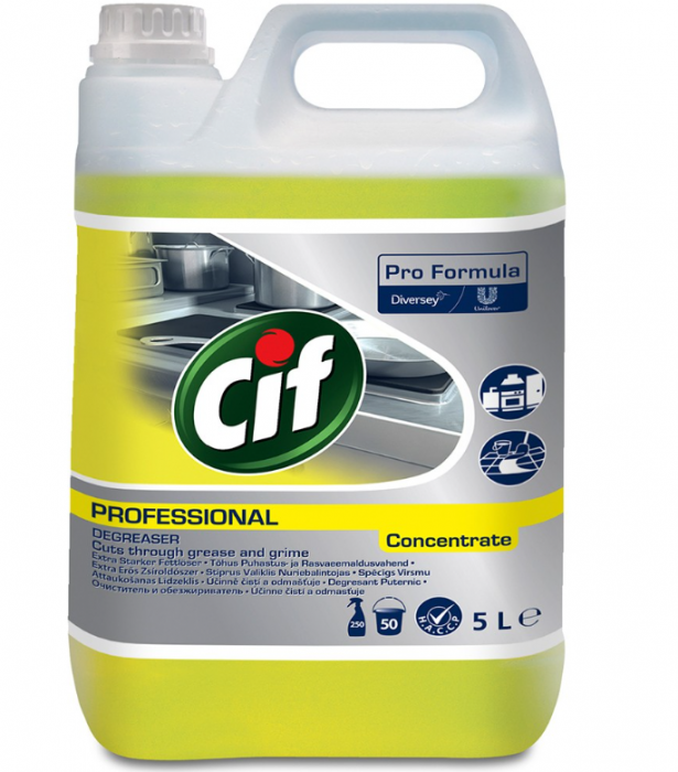 Degresant puternic Cif Professional, 5L