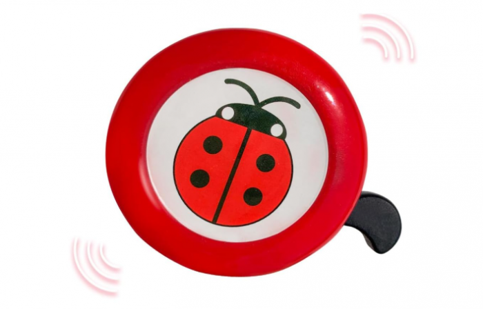 Sonerie pentru biciclete pentru copii, Red Ladybird