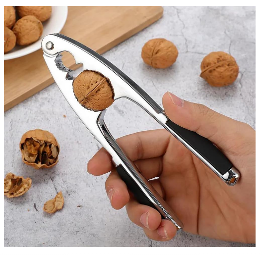 Spărgător de nuci metalic – design robust, mâner ergonomic, ideal pentru nuci, alune, migdale [3]