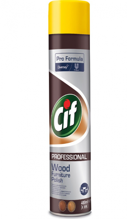 Spray pentru curatarea lemnului Cif Professional, 0.4L