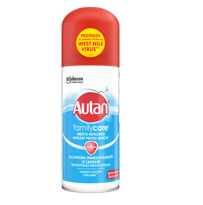 Spray anti-intepaturi insecte Autan Family Care, 100 ml