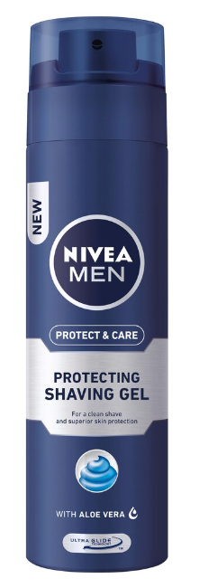 Gel de ras cu aloe vera Nivea Men Protect Care, 200 ml