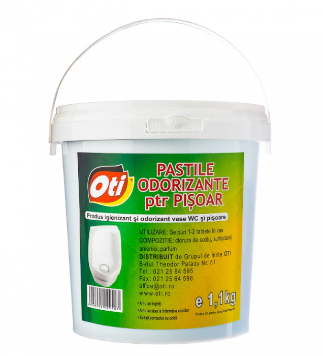 Pastile odorizante pentru pisoar, 1.1kg