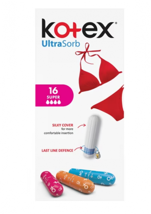 Tampoane Kotex Super UltraSorb, 16 buc [2]