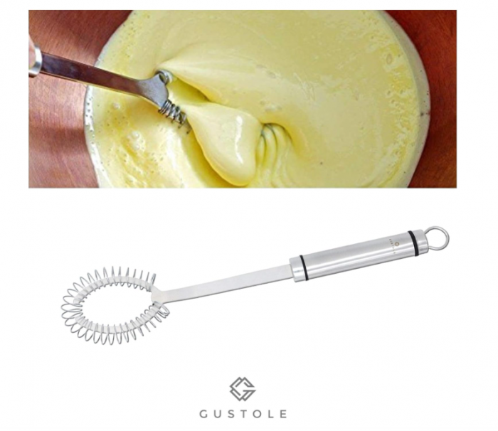 Tel spirală inox – ustensilă versatilă de amestecare & curățare, lavabilă la mașina de spălat [6]