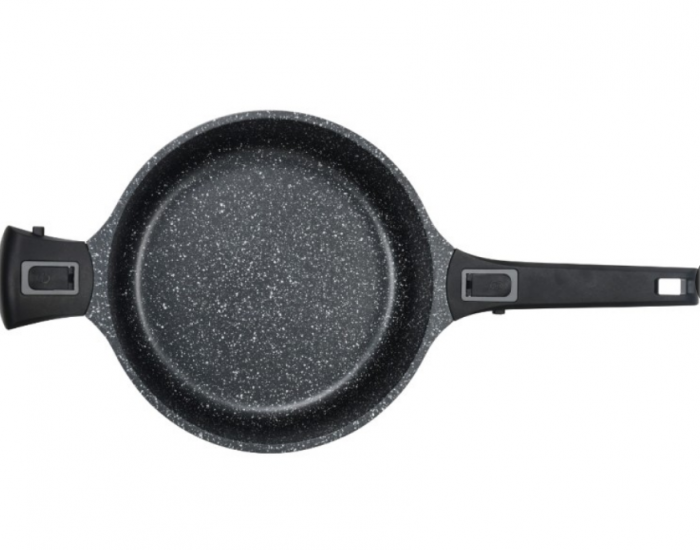Tigaie cu manere detasabile, 28cm, aluminiu turnat, Bohmann, suprafata antiaderenta, inclusiv inductie [2]