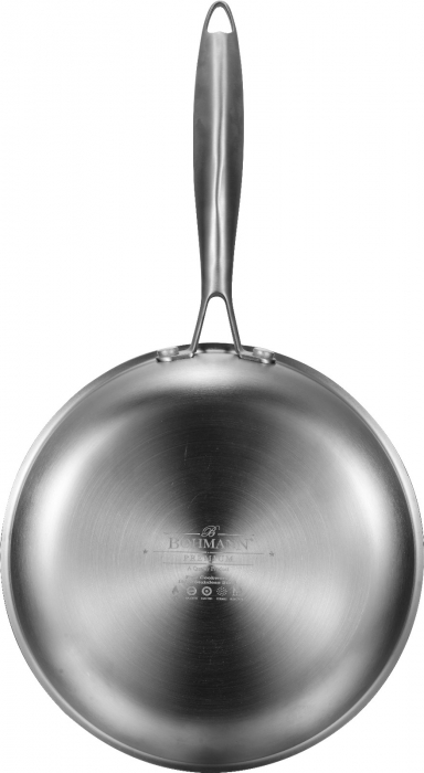 Tigaie Bohmann Premium BP 4000-26 din oțel inoxidabil cu capac - 26 cm [5]