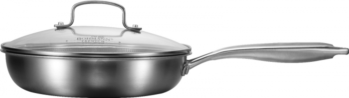 Tigaie Bohmann Premium BP 4000-26 din oțel inoxidabil cu capac - 26 cm [4]